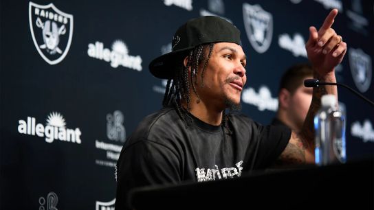 Former Gorman coaches believe Raiders will benefit from Jalen Nailor's work ethic, positive attitude and infectious smile (Las Vegas Raiders). Photo by Las Vegas Raiders