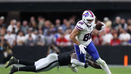 Raiders looking like old selves in loss to Bills taken At Allegiant Stadium (Las Vegas Raiders). Photo by Christopher Trim-Imagn Images