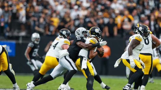TST Images: Steelers too strong for Raiders  taken at Allegiant Stadium  (Las Vegas Raiders)