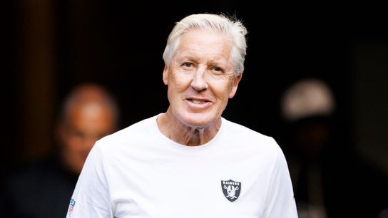 Pete Carroll addresses job security, Raiders' nightmare start and more ahead of Week 11 MNF matchup vs. Cowboys taken at Intermountain Health Performance Center (Las Vegas Raiders)