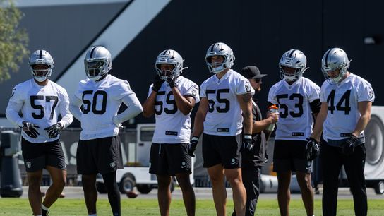 TST Images: Raiders begin OTAs at Intermountain Health Performance Center taken at Intermountain Health Performance Center (Las Vegas Raiders). Photo by DJ Cabanlong - The Sporting Tribune 
