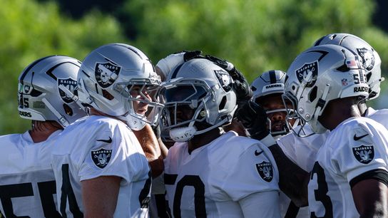 TST Images: Day 3 of Raiders Training Camp in Henderson  taken at Intermountain Health Performance Center (Las Vegas Raiders). Photo by DJ Cabanlong - The Sporting Tribune 
