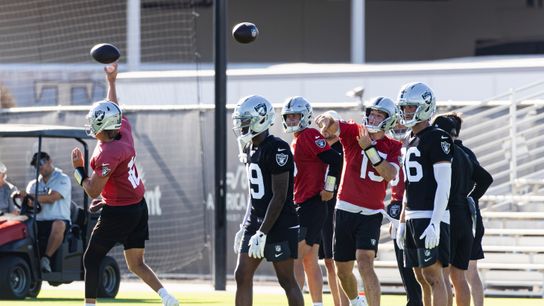 TST Images: Day 7 of Raiders Training Camp taken Intermountain Health Performance Center (Las Vegas Raiders). Photo by RJ Forbus - The Sporting Tribune