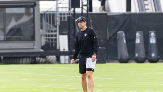 Kubiak trying to learn, get better every day taken At Intermountain Health Performance Center (Las Vegas Raiders). Photo by RJ Forbus - The Sporting Tribune