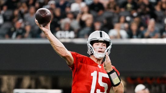 Raiders' WR on Fernando Mendoza’s throws in Cardinal loss taken at Las Vegas (Las Vegas Raiders). Photo by Kalin Sipes - The Sporting Tribune