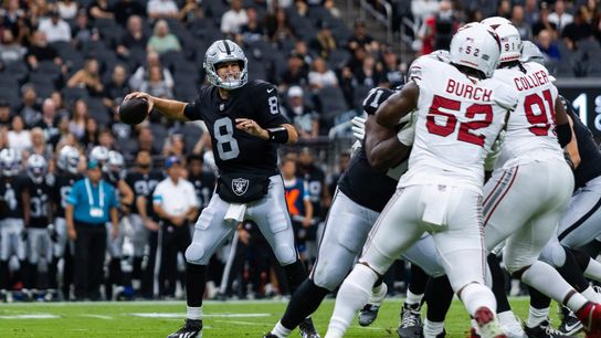 Cousins was the Raiders' logical choice from the outset  taken At Intermountain Health Performance Center (Las Vegas Raiders). Photo by DJ Cabanlong - The Sporting Tribune 