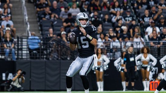 Raiders' WR on Fernando Mendoza’s throws in Cardinal loss taken at Las Vegas (Las Vegas Raiders). Photo by DJ Cabanlong - The Sporting Tribune 