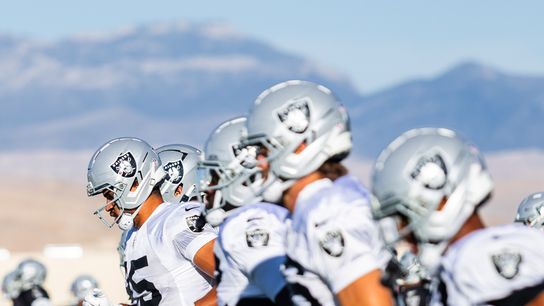 TST Images: Day 14 Raiders Training Camp  taken at Intermountain Health Performance Center (Las Vegas Raiders). Photo by DJ Cabanlong - The Sporting Tribune 