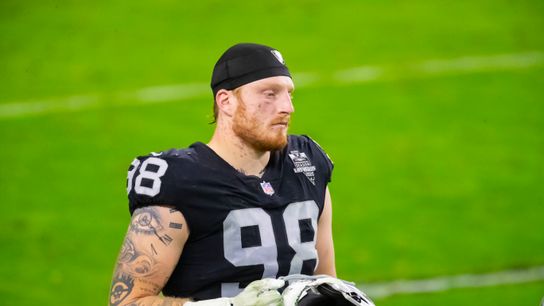 NFL insider hints Raiders' Maxx Crosby trade could happen 'this week or early next week' taken at Las Vegas (TST Las Vegas). Photo by Mandatory Credit: Mark J. Rebilas-Imagn Images