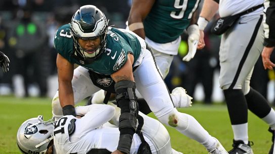A familiar tale as Raiders look punchless vs. Eagles taken at Lincoln Financial Field (Las Vegas Raiders)