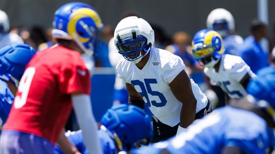TST Images: Day 3 Rams Training Camp in Los Angeles taken at Loyola Marymount University (Los Angeles Rams). Photo by Ric Tapia - The Sporting Tribune