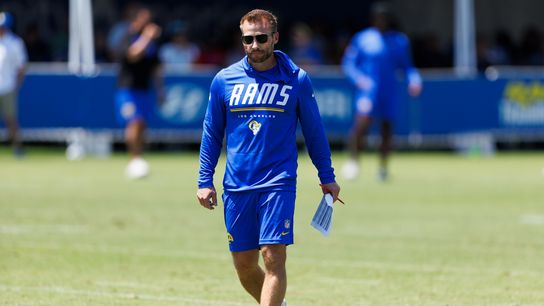 Rams prepare for preseason finale while keeping plans flexible for Aaron Donald taken at Rams Village (Los Angeles Rams). Photo by Ric Tapia - The Sporting Tribune