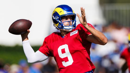 Rams look to clean up costly mistakes before Monday night matchup with Bills taken at Rams Village (Los Angeles Rams). Photo by Ric Tapia - The Sporting Tribune