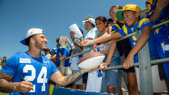 TST Images: Day 5 of Rams Training Camp taken Loyola Marymount University (Los Angeles Rams). Photo by Jessica Cryderman - The Sporting Tribune