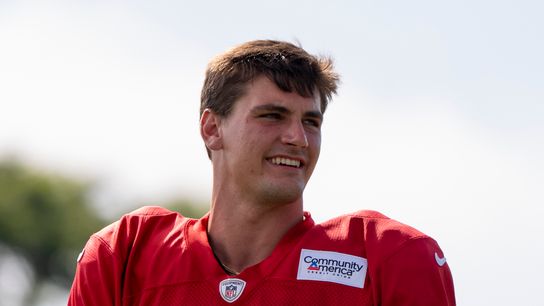How Ty Simpson puts the Rams first by being last taken at Rams' Practice Facility (nfl). Photo by Jessica Cryderman - The Sporting Tribune