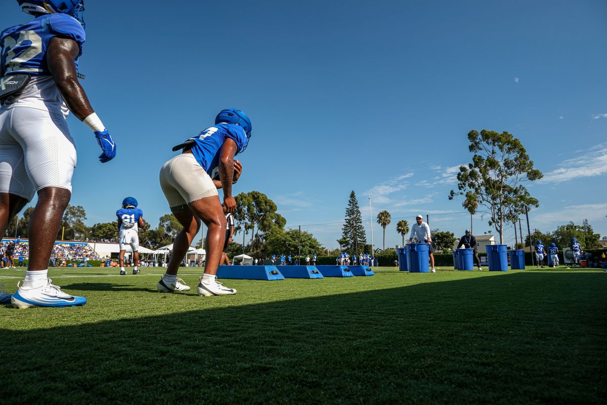 Ronnie Rivers #20 of the Los Angeles Rams during Rams training camp at Loyola Marymount University on Wednesday, August 5th in Westchester, CA. Ronnie Rivers #20 of the Los Angeles Rams during Rams training camp at Loyola Marymount University on Wednesday, August 5th in Westchester, CA.