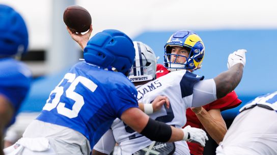 TST Images: Cowboys Rams Joint Practice in Woodland Hills taken at Rams Village (Los Angeles Rams). Photo by Ric Tapia - The Sporting Tribune