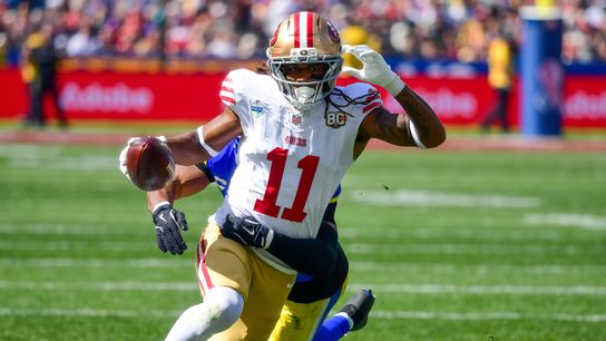 Sep 11, 2026; Melbourne, Victoria, Australia; The San Francisco 49ers defeated the Los Angeles Rams at the 2026 NFL Melbourne Game at Melbourne Cricket Ground. Sep 11, 2026; Melbourne, Victoria, Australia; The San Francisco 49ers defeated the Los Angeles Rams at the 2026 NFL Melbourne Game at Melbourne Cricket Ground.