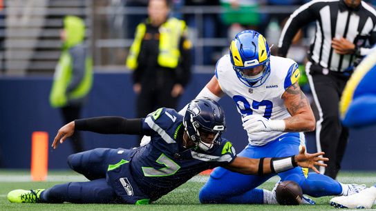 Rams endure a minute of chaos in dramatic overtime win in Seattle taken at Lumen Field (Los Angeles Rams)