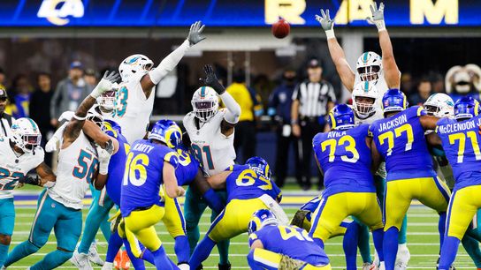 TST Images: Rams fail to score touchdown in loss to Miami taken at SoFi Stadium (Los Angeles Rams)