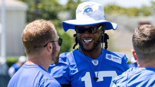 Rams starting right tackle Alaric Jackson limited at training camp with blood clots taken at Loyola Marymount University (Los Angeles Rams)