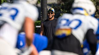 Aaron Donald’s comeback decision looms as Rams continue workouts taken at Rams Village (Los Angeles Rams). Photo by Jordan Teller - The Sporting Tribune