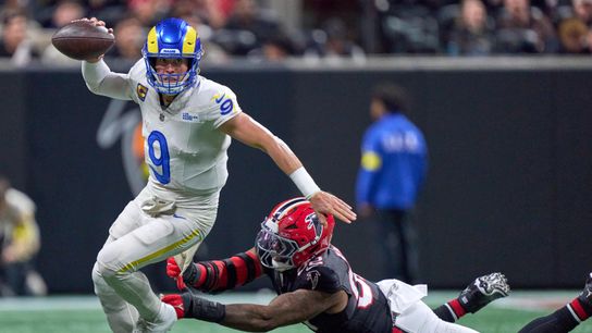 TST Images: Falcons beat Rams, 27-24,  in Atlanta taken at Mercedes Benz Stadium (Los Angeles Rams)