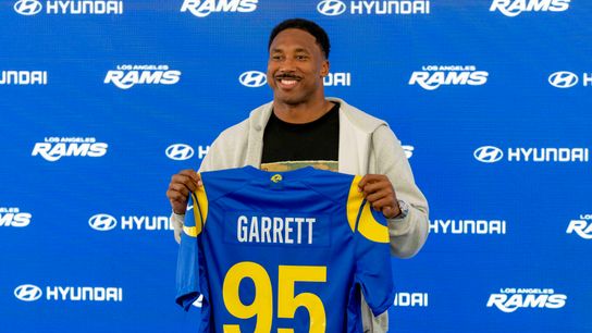 TST Images: Rams OTA at Rams Village taken at Rams Village (Los Angeles Rams). Photo by Nico Alba - The Sporting Tribune