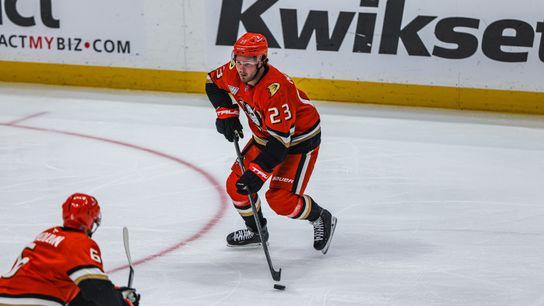 Anaheim Ducks R (23) Mason McTavish against Seattle Kraken on Monday November 25th, 2024 at The Honda Center in Anaheim California. Anaheim Ducks R (23) Mason McTavish against Seattle Kraken on Monday November 25th, 2024 at The Honda Center in Anaheim California.