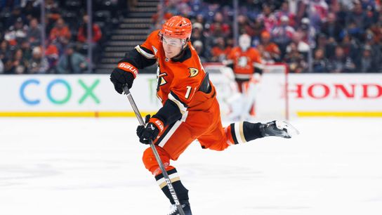 Ducks lose crucial road matchup to Utah taken at Delta Center (Anaheim Ducks)