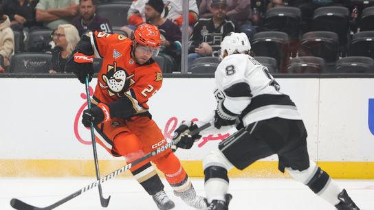 Dostál, penalty kill shine, overall defense falters in preseason loss to Kings taken at Honda Center (Anaheim Ducks)