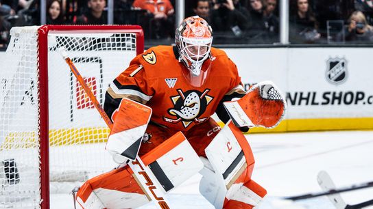 Ducks No. 1 goalie Lukáš Dostál out 2-3 weeks taken at Honda Center (Anaheim Ducks)