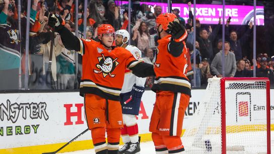 TST Images: Ducks beat Panthers, 7-3, at Honda Center taken at Honda Center (Anaheim Ducks)