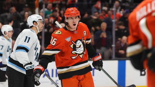 Ryan Strome ends four-year run with Ducks, traded to Calgary at deadline taken at Honda Center. Photo by Darwin Walker - The Sporting Tribune