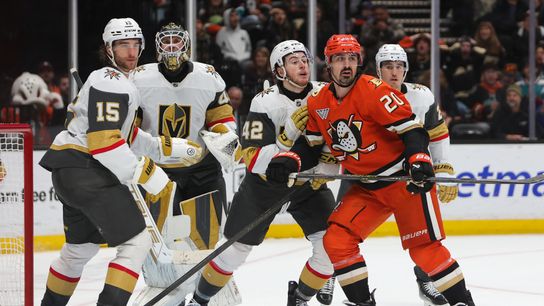 Golden Knights' overtime woes continue in loss to new Pacific Division foes taken at Honda Center (Anaheim Ducks)