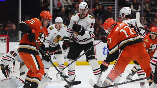 TST Images: Ducks defeat Blackhawks, 7-1, at Honda Center taken at Honda Center (Anaheim Ducks)