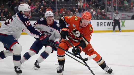 TST Inages: Ducks beat Blue Jackets, 4-3, at Honda Center  taken at Honda Center (Anaheim Ducks)