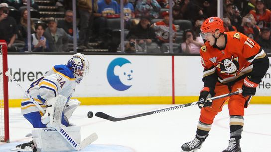 TST Images: Ducks defeat Sabres, 6-5, in Anaheim taken at Honda Center (Anaheim Ducks). Photo by Darwin Walker - The Sporting Tribune