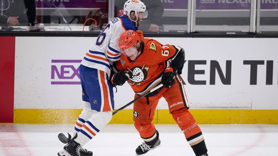 TST Images: Ducks defeat Oilers 4-3, in over time at Honda Center taken Honda Center (Anaheim Ducks). Photo by Jon Bryan - The Sporting Tribune