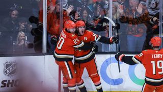 TST Images: Ducks defeat Oilers, 5-2, at Honda Center taken at Honda Center (Anaheim Ducks). Photo by Paige Creason - The Sporting Tribune