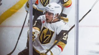 Marner gets Knights back on top of their game taken at Honda Center (Vegas Golden Knights). Photo by Steven Park - The Sporting Tribune
