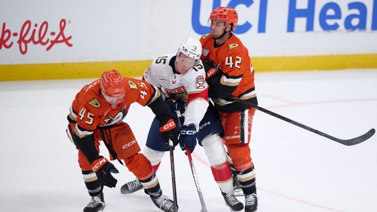 Ducks defeat Panthers, 3-2, at Honda Center taken Honda Center (Anaheim Ducks). Photo by Jon Bryan - The Sporting Tribune
