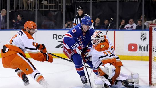 Ducks fall 5-2 to Rangers to start four-game trip  taken Madison Square Garden (Anaheim Ducks). Photo by Mandatory Credit: Brad Penner-Imagn Images
