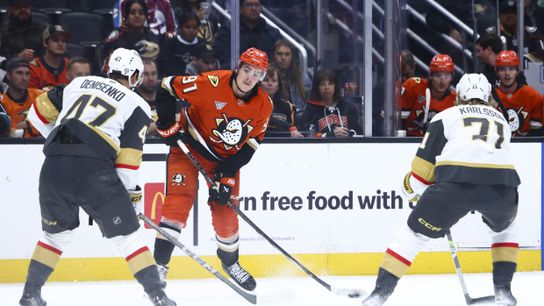 Ducks suffer fourth loss of long home stand to Vegas Golden Knights taken at Honda Center (Anaheim Ducks)