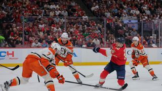 Ducks Notebook: Greer signed after rights exchange for Gudas, RFAs qualified taken in Anaheim (Anaheim Ducks). Photo by Mandatory Credit: Sam Navarro-Imagn Images