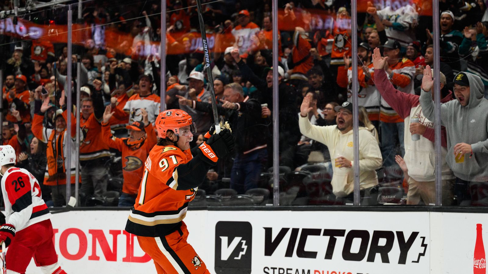 Leo Carlsson Grabbing Hold Of Ducks Franchise Player Mantle 