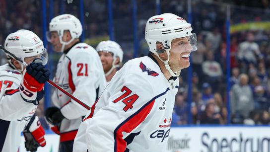 John Carlson 'not near done,' 'thrilled' to join Ducks in deadline deal taken at Honda Center (Anaheim Ducks). Photo by Mandatory Credit: Nathan Ray Seebeck-Imagn Images