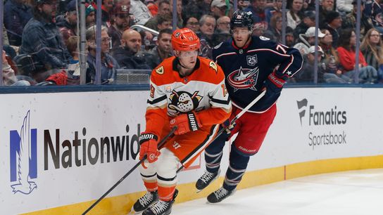 Ducks salvage a point, drop road trip finale to Blue Jackets in overtime taken in Columbus, Ohio (Anaheim Ducks)