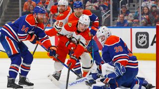 Ducks can't climb back this time, drop division clash in Edmonton taken at Rogers Place (Anaheim Ducks). Photo by Mandatory Credit: Perry Nelson-Imagn Images