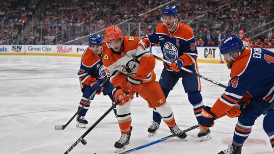 Ducks prove playoff worth, but drop Game 1 late in Edmonton taken at Rogers Place (Anaheim Ducks)